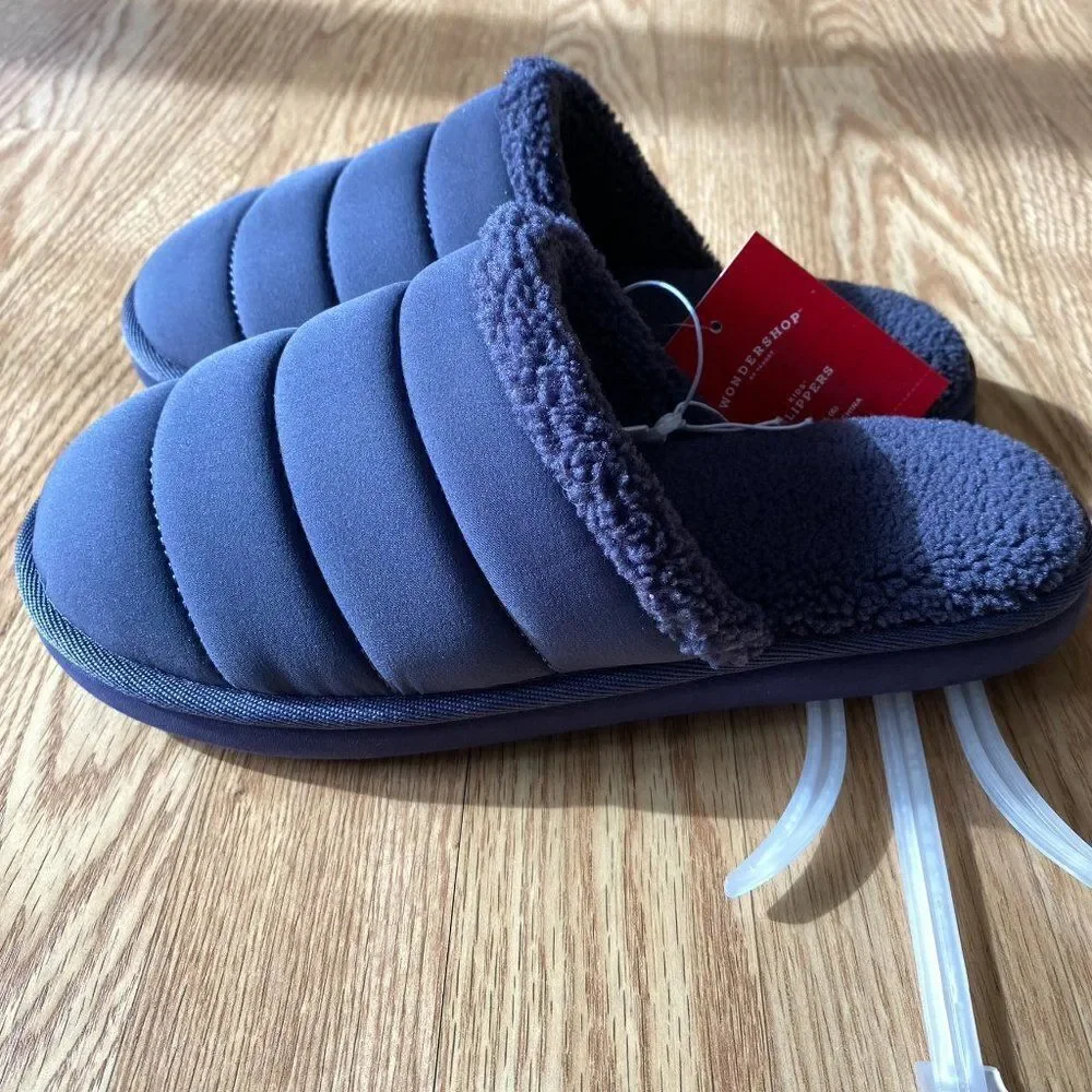 Wondershop Charlie Puffer Slide Slippers Blue